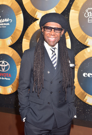 LAS VEGAS - NOV 07 : Recording artist Nile Rodgers attends the 2014 Soul Train Music Awards at the Orleans Arena on November 7, 2014 in Las Vegas, Nevada.のeditorial素材