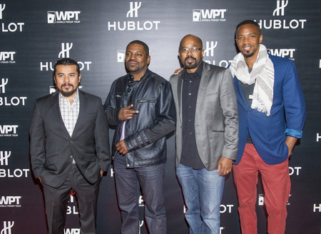 LAS VEGAS - DEC 17 : Actors attends the announcement of Hublot and World Poker Tour partnership held at the HYDE club at Bellagio in Las Vegas on December 17 2014のeditorial素材