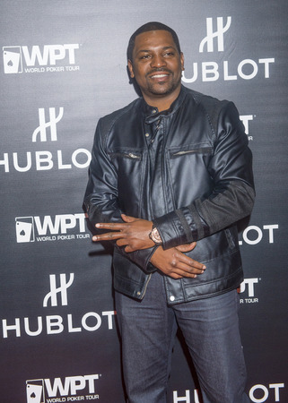 LAS VEGAS - DEC 17 : Actor Mekhi Phifer attends the announcement of Hublot and World Poker Tour partnership held at the HYDE club at Bellagio in Las Vegas on December 17 2014のeditorial素材