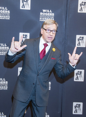 LAS VEGAS - APRIL 22 : Director Paul Feig attends the Pioneer Dinner during 2015 CinemaCon on April 22 , 2015 at Caesars Palace in Las Vegas, Nevadaのeditorial素材