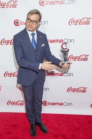 LAS VEGAS - APR 23 : Director Paul Feig, winner of CinemaCon's Comedy Filmmaker of the Year award, attends the 2015 Big Screen Achievement Awards on April 23, 2015 in Las Vegas, NV.のeditorial素材
