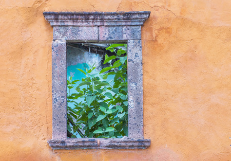 SAN MIGUEL DE ALLENDE , MEXICO - MAY 31 : Architectural details in San Miguel de Allende , Mexico on May 31 2015. The historic city San Miguel de Allende is UNESCO World Heritage Site since 2008.のeditorial素材