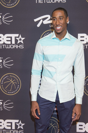 LAS VEGAS - JULY 19 : NBA player Rondae Hollis-Jefferson of the Brooklyn Nets attends The Players Awards at the Rio Hotel & Casino on July 19, 2015 in Las Vegas, Nevadaのeditorial素材