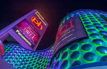 LAS VEGAS - SEP 03 : Planet Hollywood Resort and Casino in Las Vegas, Nevada on September 03 2015. Planet Hollywood has over 2,500 rooms available and it located on Las Vegas Boulevard.のeditorial素材