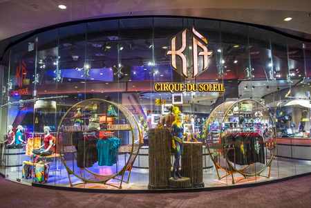 LAS VEGAS - SEP 03 : KA at the MGM hotel in Las Vegas on September 03 2015. KA is a Cirque du Soleil stage production written and directed by Robert Lepage.のeditorial素材