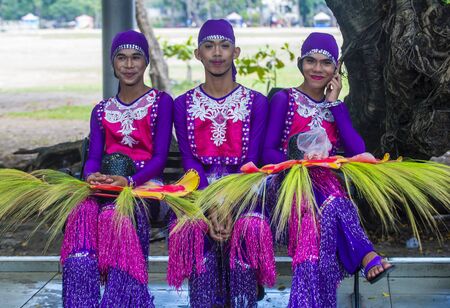 MANILA , PHILIPPINES - APRIL 27 :Participants in the Aliwan fiesta in Manila Philippines on April 27...