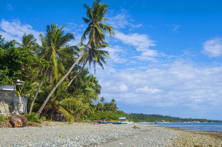 Tropical beach in Marindique island , The Philippinesのeditorial素材