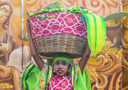 MANILA , PHILIPPINES - APRIL 27 :Participant in the Aliwan fiesta in Manila Philippines on April 27 2018. Aliwan Fiesta is an annual event that gathers different cultural festivals of the Philippinesのeditorial素材