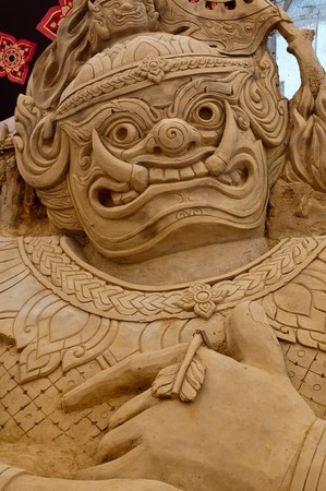 Sandy giant at Chachoengsao province, Thailand.の写真素材