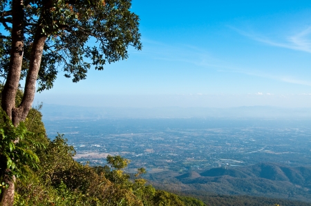 View point on mountain, Thailand  の写真素材