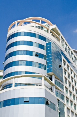 Beautiful building with blue sky, Thailand.のeditorial素材