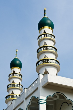 Mosque in Angthong province, Thailand.の写真素材