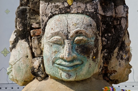 Face of buddha, Thailand.の写真素材
