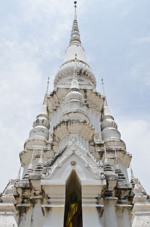Beautiful pagoda at Wat Khao Kaeo Worawihan temple, Thailand.の写真素材