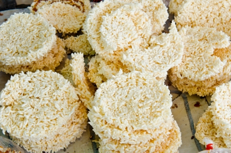 Thai style dessert made from rice, Thailand の写真素材