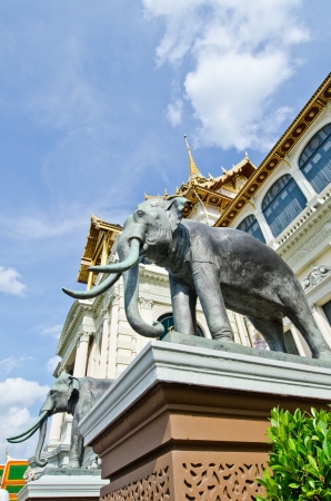 Royal grand palace at Wat Phra Kaew temple, Thailand のeditorial素材