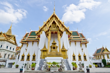 Aphorn Pimok Prasat Hall at Wat Phra Kaew Temple, Thailand の写真素材