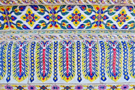 Beautiful of Thai style ceramic art, Thailand.