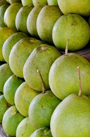 Pomelo fruit in market, Thailand.の写真素材