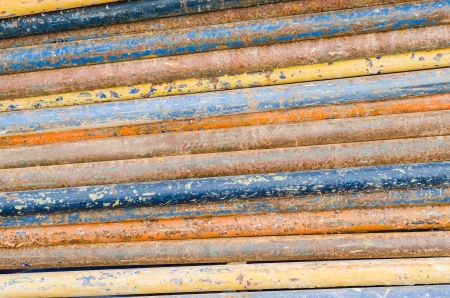 Layer of scaffolding, Thailand.