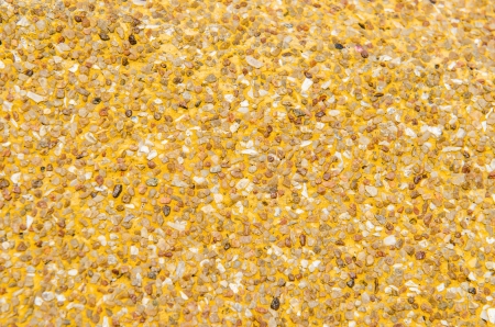 Background of sand wash wall, Thailandの写真素材