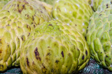 Custard apple background, Thailand
