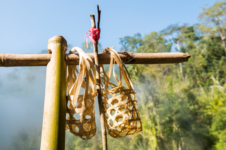 Egg Basket for Boiling, Thailandの写真素材