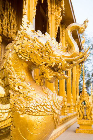 Thai style molding art at Chachoengsao province, Thailandの写真素材