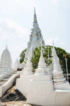 Pagoda at Phra Phutthabat temple, Thailandの写真素材