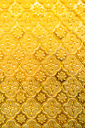 Texture of brown glass panel, Thailand.の写真素材