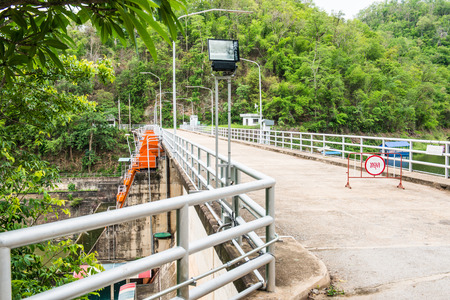 Landscape view of Kio Lom dam, Thailand