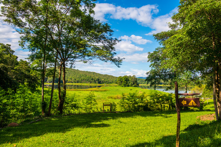 Landscape View of Mae Puem National Park, Thailandの写真素材