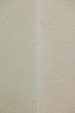 White plastering wall, Thailand.の写真素材