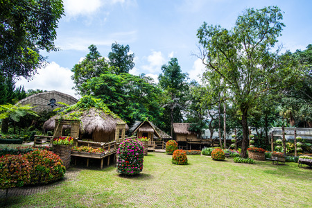 View of Mae Fah Luang Garden, Thailand.のeditorial素材