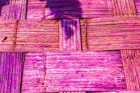 Bamboo floor, Thailand.の写真素材