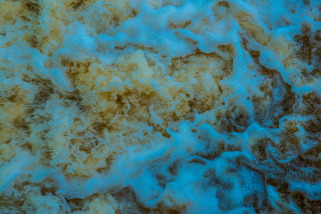 Background of water flowing, Thailand.の写真素材