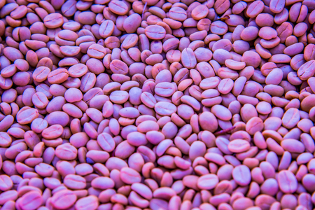 Background of coffee bean, Thailand.