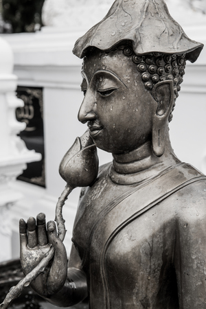 Upakut monk statue, Thailand.の写真素材