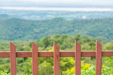 View Point of Phayao Lake, Thailand.の写真素材