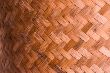 Background of Bamboo Weave, Thailand.