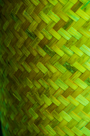 Background of Bamboo Weave, Thailand.の写真素材