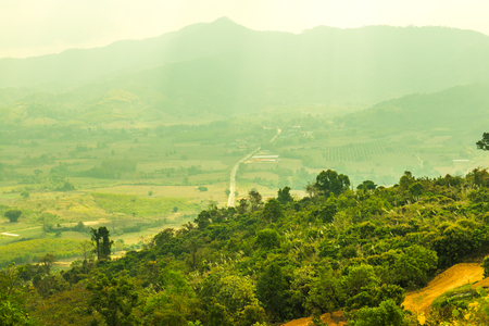 Beautiful View of Phu Langka National Park, Thailand.の写真素材