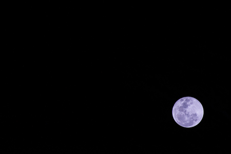 Super moon in Thai, Thailand.の写真素材