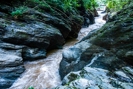 Wang Sila Laeng in Pua district, Thailand.
