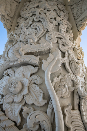 Molding art in Hyuaplakang temple, Thailand.の写真素材