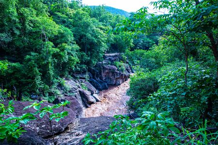 Ob Luang National Park in Chiangmai Province, Thailand.の写真素材