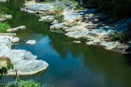Natural view in Op Khan national park, Chiangmai province.の写真素材