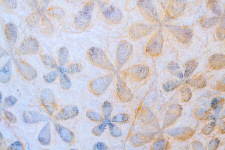 Background of mulberry paper, Thailand.の写真素材