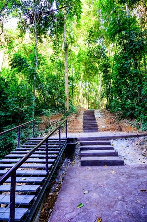 Landscape of Tham Phatai National Park, Lampang province.