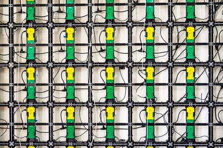 Circuit board of LCD panel, Thailand.の写真素材